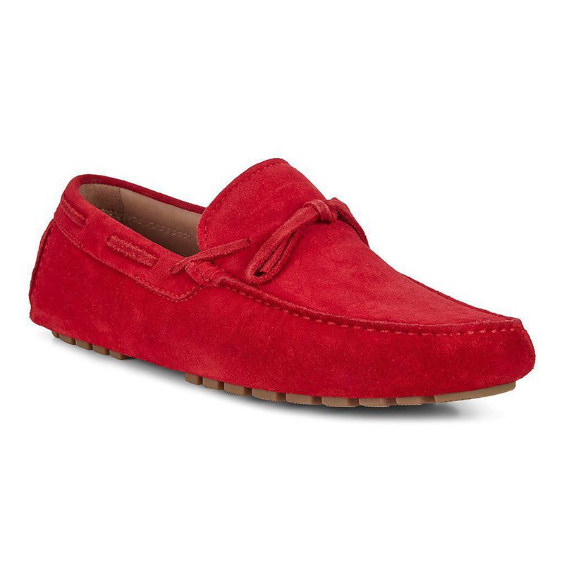 Men Casual Ecco Dynamic Moc 2.0 - Moccasins Red - India LDIPTQ069